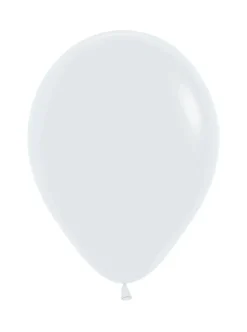 Ballonnen White 25cm 100st