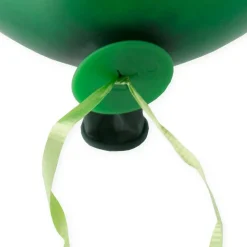 Ballon Snelsluiters Groen met Lint 100st