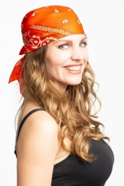 Bandana Traditioneel Oranje 55cm