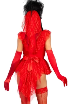 Beetlejuice Kostuum Dames Bodysuit Leg Avenue