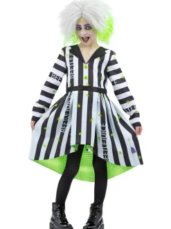 Beetlejuice Kostuumjurk met Dipped Hem Rok