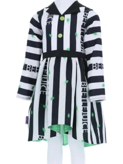 Beetlejuice Kostuumjurk met Dipped Hem Rok