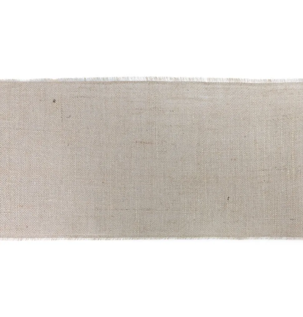 Beige Tafelloper Jute 5m