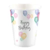 Bekers Happy Birthday Karton 250ml 8st