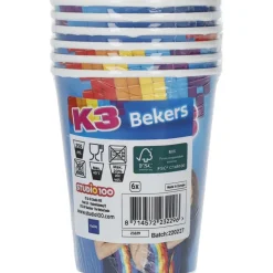 Bekers K3 250ml 6st