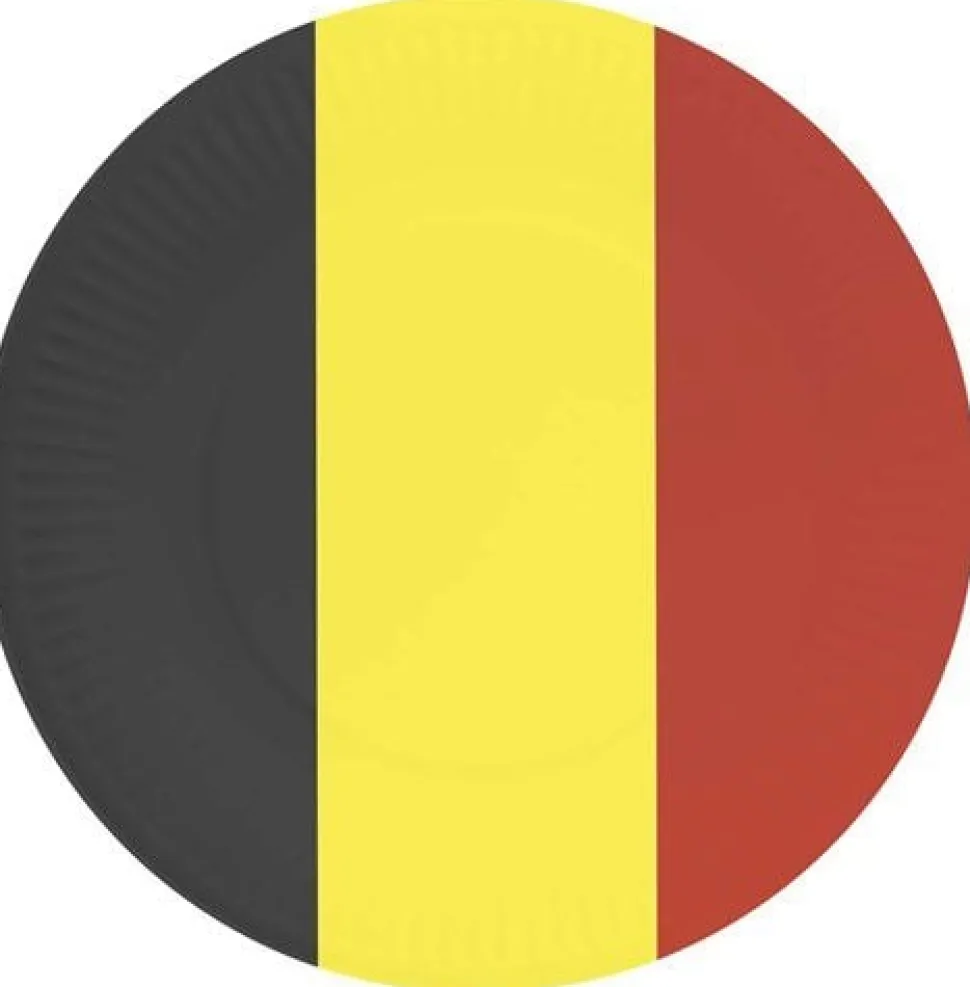 Belgie Borden 23cm 8st