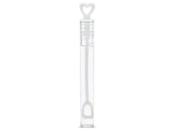 Bellenblaas Hart Wit 48st