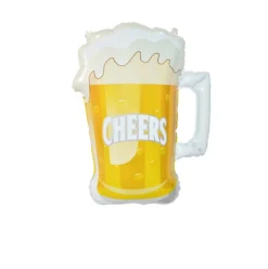 Bier Helium Ballon Cheers Leeg 77cm