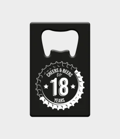 Bieropener 18 Jaar Cheers & Beers