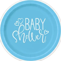 Blauwe Babyshower Borden Jongen 8st