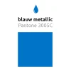 Blauwe Ballonnen Metallic 30cm 50st