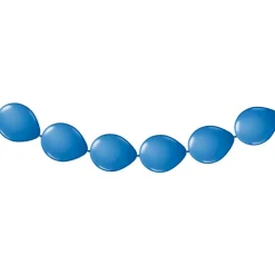 Blauwe Ballonnenslinger 3m 8st