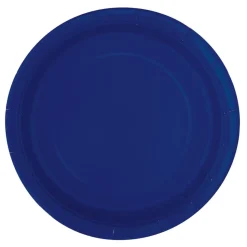 Blauwe Borden Navy Rond 23cm 16st