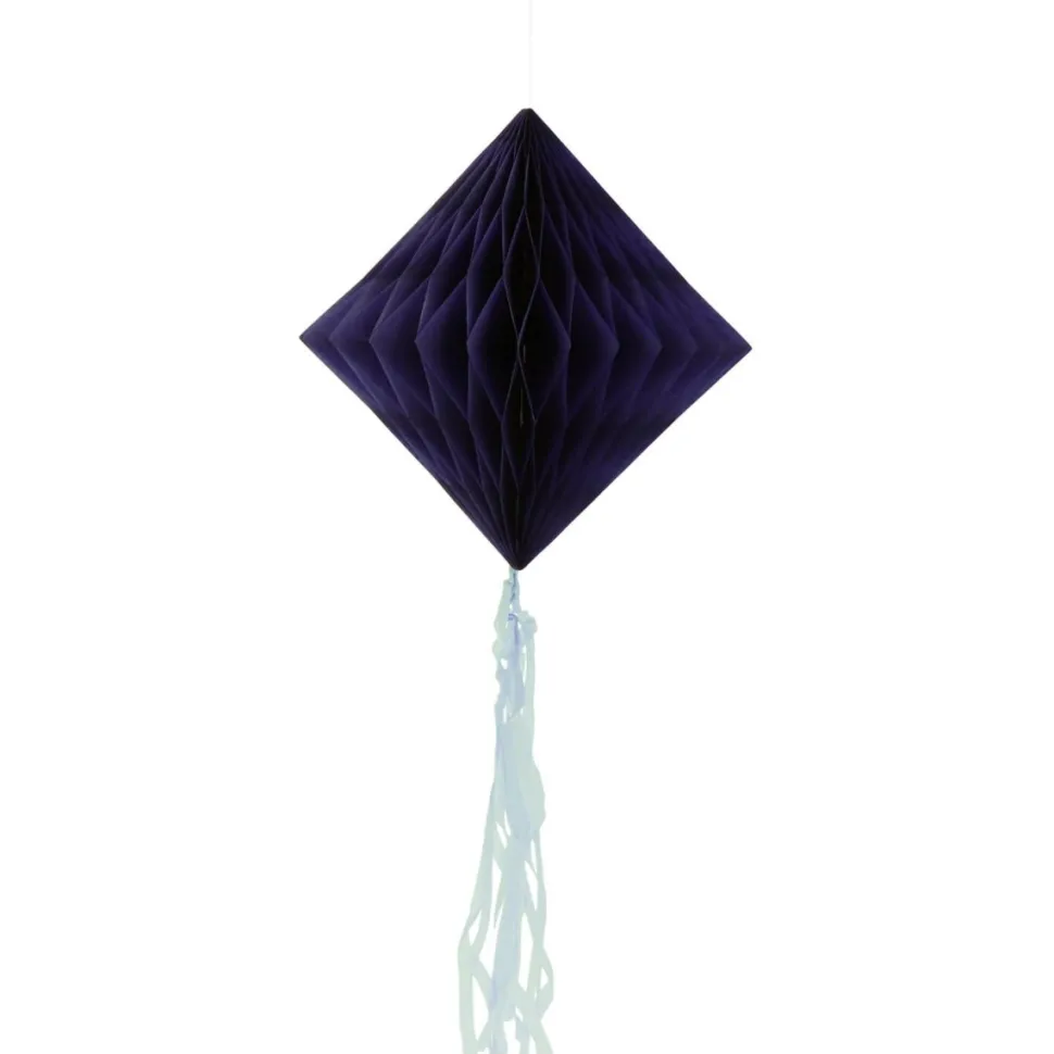 Blauwe Honeycombs 30cm 3st
