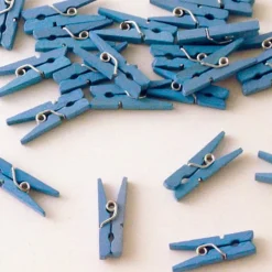 Blauwe Mini Knijpers 24st
