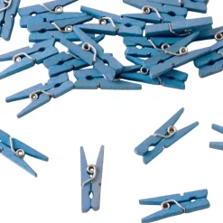 Blauwe Mini Knijpers 24st