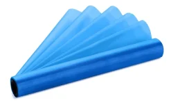 Blauwe Organza Stof 36cm 9m