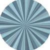 Blauwe Papieren Waaiers 35cm 3st