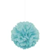Blauwe Pompons 3st
