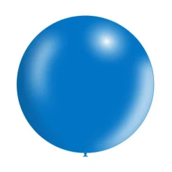 Blauwe Reuze Ballon Metallic 60cm
