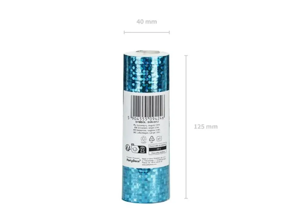 Blauwe Serpentine Holografisch 3,8m