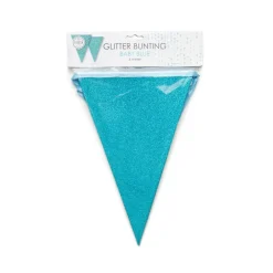 Blauwe Slingers Glitter 6m