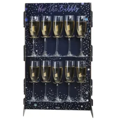 Blauwe Tafeldecoratie Prosecco Standaard 60cm
