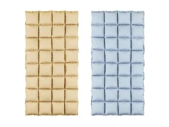Blauw Gele Deurgordijn 1,1m