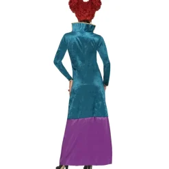 Blauw Paarse Kostuum Dames Sister Witch