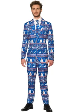 Blauw Pak Kerstmis