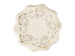 Bloemen Borden 20cm 6st