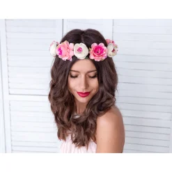 Bloemen Haarband Gekleurd