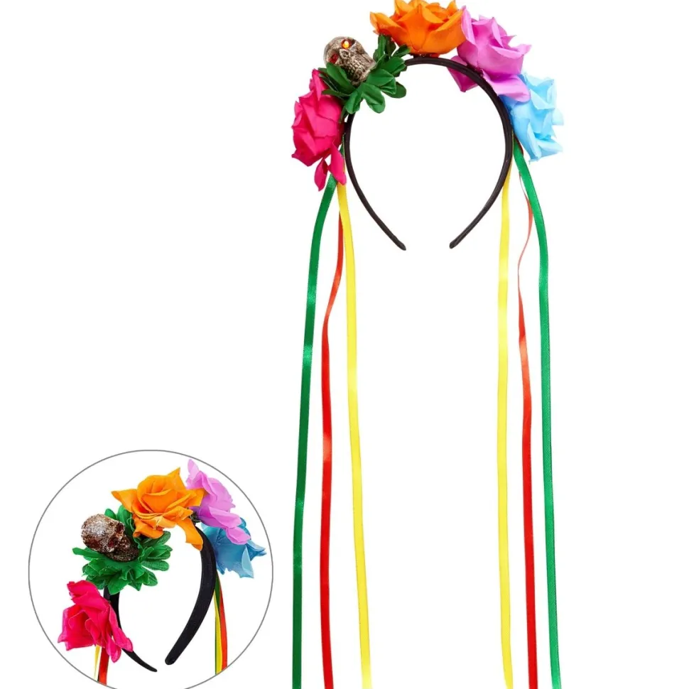 Bloemen Haarband Roosjes