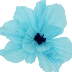Bloemen Tafeldecoratie Blauw 30cm 3st