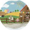 Boerderij Borden Karton 23cm 8st
