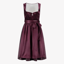 Bordeaux Rode Dirndl Jurk Oktoberfest 2 delig