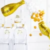 Borden Happy New Year Goud 20cm 6st
