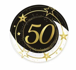 Borden 50 Jaar 23cm 6st