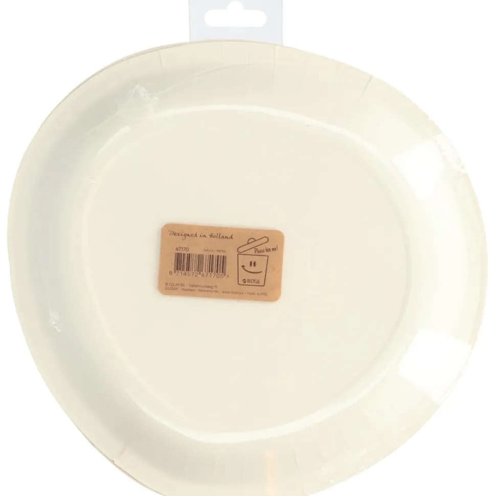 Borden 70 Jaar Rose Goud 23cm 8st