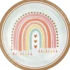 Borden Regenboog Papier 23cm 8st
