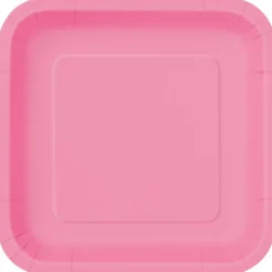 Borden Vierkant Roze 23cm 14st