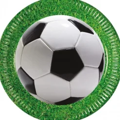 Borden Voetbal 23cm 8st