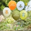 Bosdier Ballonnen Happy Birthday 5st