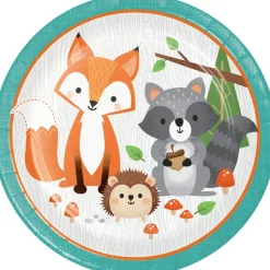 Bosdieren Borden 23cm 8st