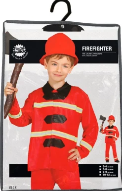 Brandweerpak Kind Rood