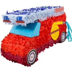 Brandweer Pinata Rood Blauw 55cm