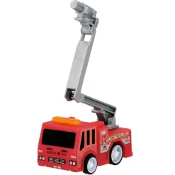 Brandweer Uitdeelcadeautjes Terugtrek Auto'S 5,3cm 4st