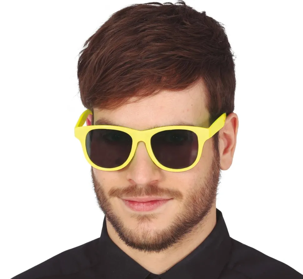 Bril Neon Geel