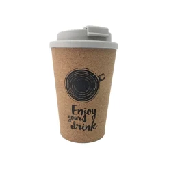 Bruine Beker Koffie Herbruikbaar