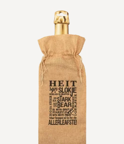 Cadeauzakje Fles Heit 42cm